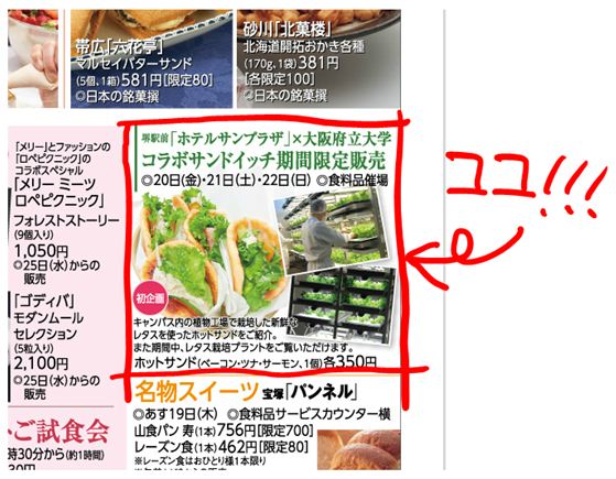 堺 北花田阪急の 冬のフードフェスティバル に参加します ブログ エスペックミック株式会社